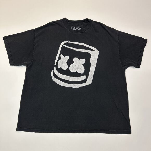 Marshmello Shirt Mens Size 2XL XXL Black EDM Music Mellogang Festival Tee - Picture 1 of 13